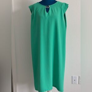 Elegant Green Sleeveless Dress Perfect Condition made in Turkey’s